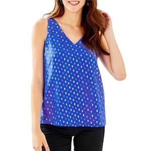 💕NWT florin silk sleeveless v neck XL